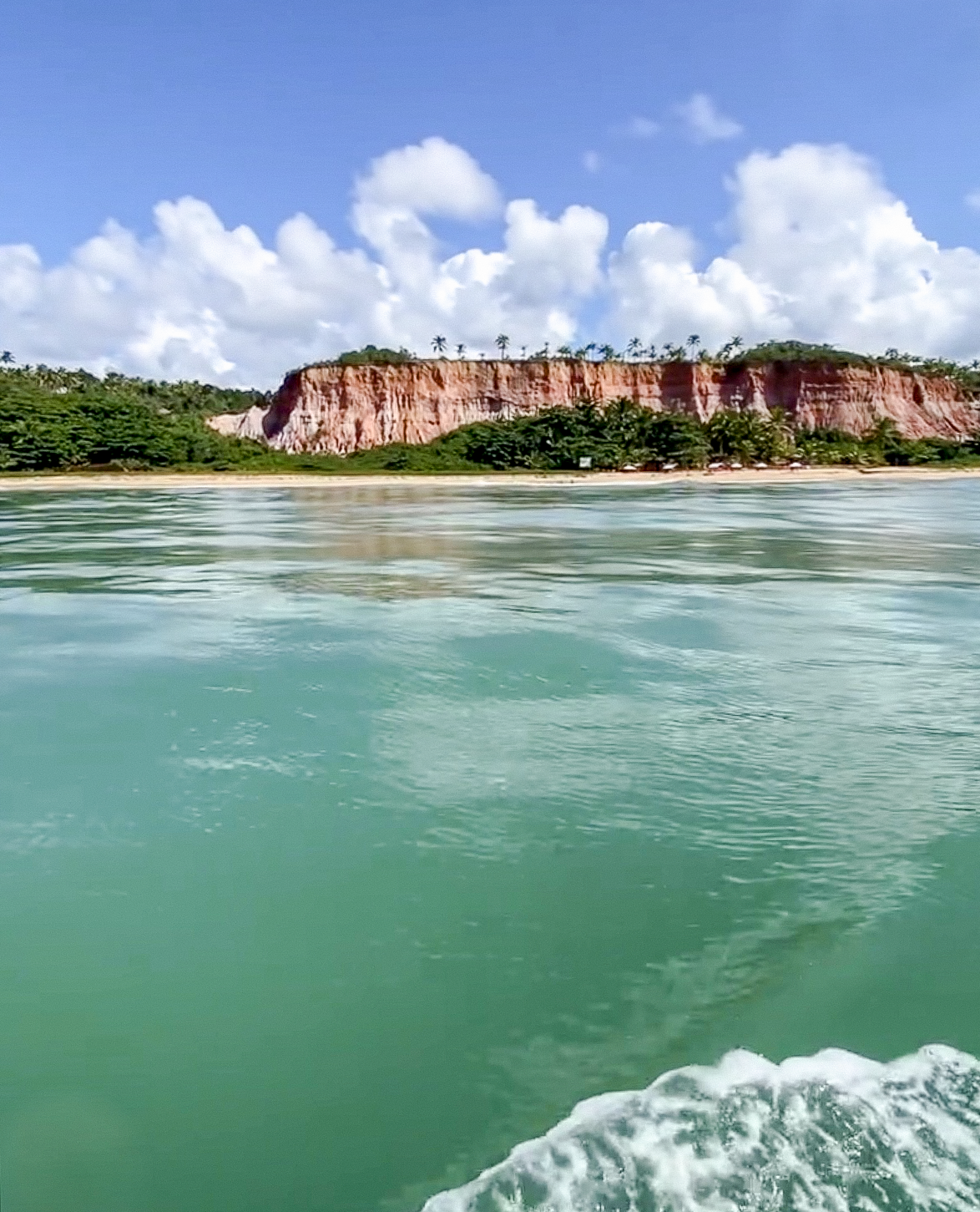 Falésias e mar do litoral de Trancoso